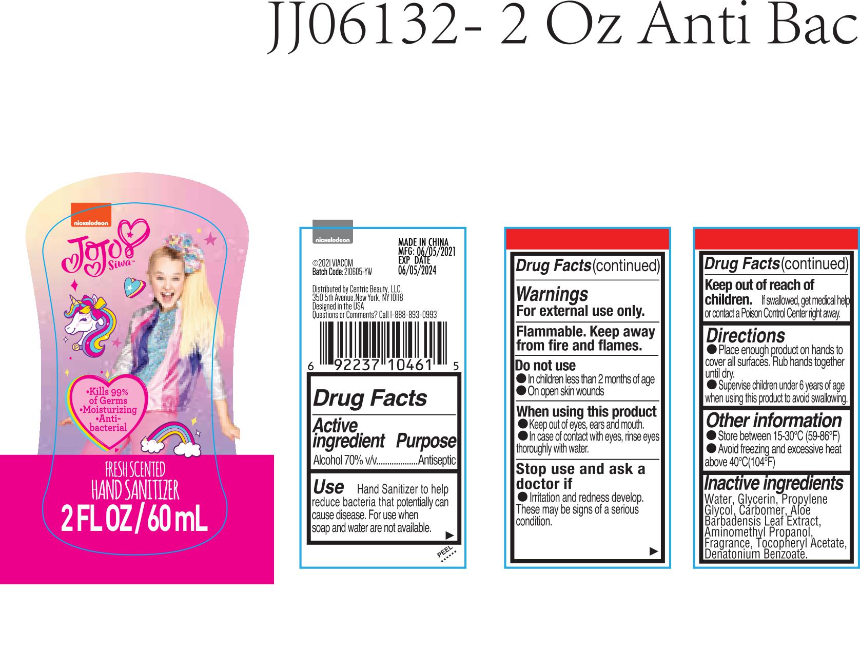 Pill image for Jojo Siwa Fresh Scented Hand Sanitizer