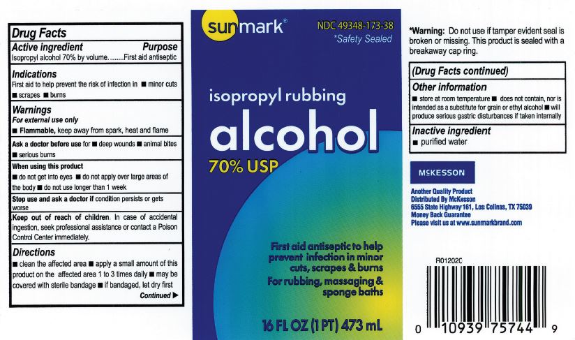 Pill image for Sunmark Isopropyl Rubbing Alcohol 70 Percent Usp