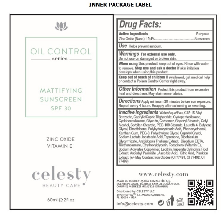 Pill image for Celesty oil Control Series mattifying Sunscreen Spf 30