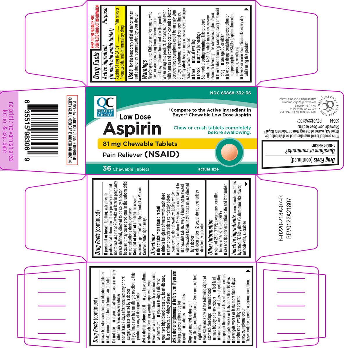 Pill image for Quality Choice 44-218a Delisted