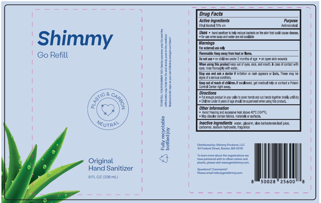 Pill image for shimmy original hand sanitizer