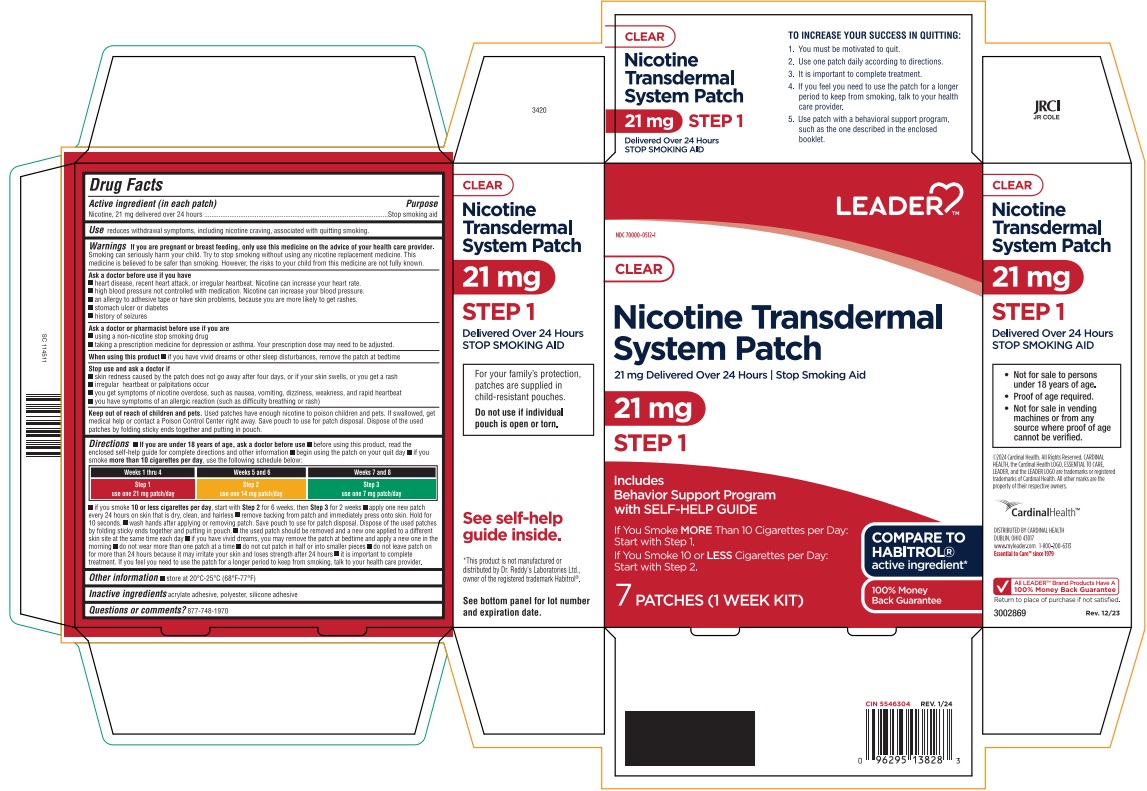 Pill image for Nicotine Transdermal System Patch