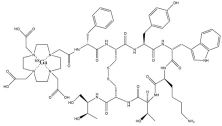 Pill image for these highlights do not include all the information needed to use ga 68 dotatoc injection safely and effectively. see full prescribing information for ga 68 dotatoc injection.