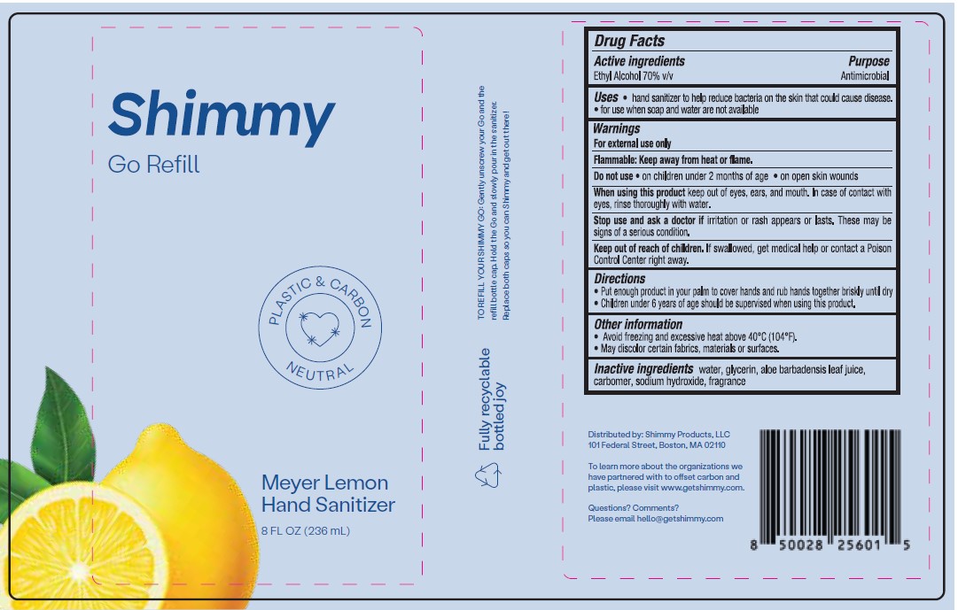 Pill image for shimmy meyer lemon hand sanitizer