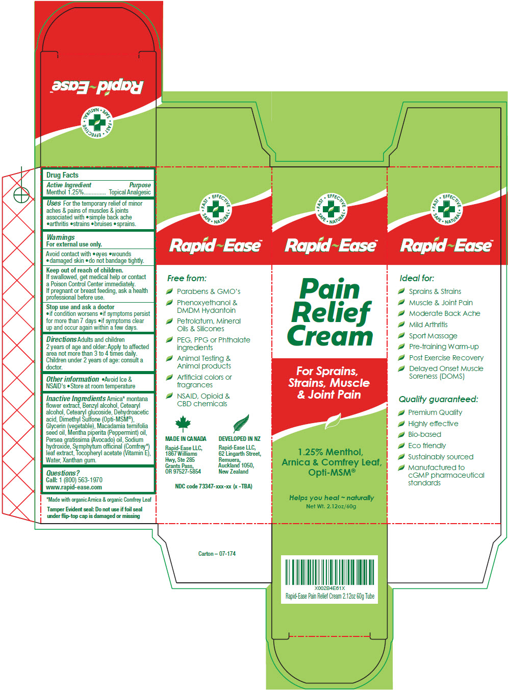 Pill image for Rapid-ease™ Pain Relief Cream
