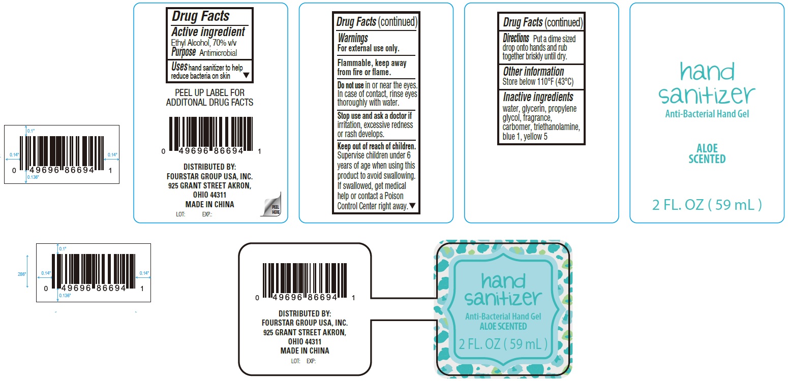 Pill image for Aloe Scented Anti-bacterial Hand Sanitizer Gel