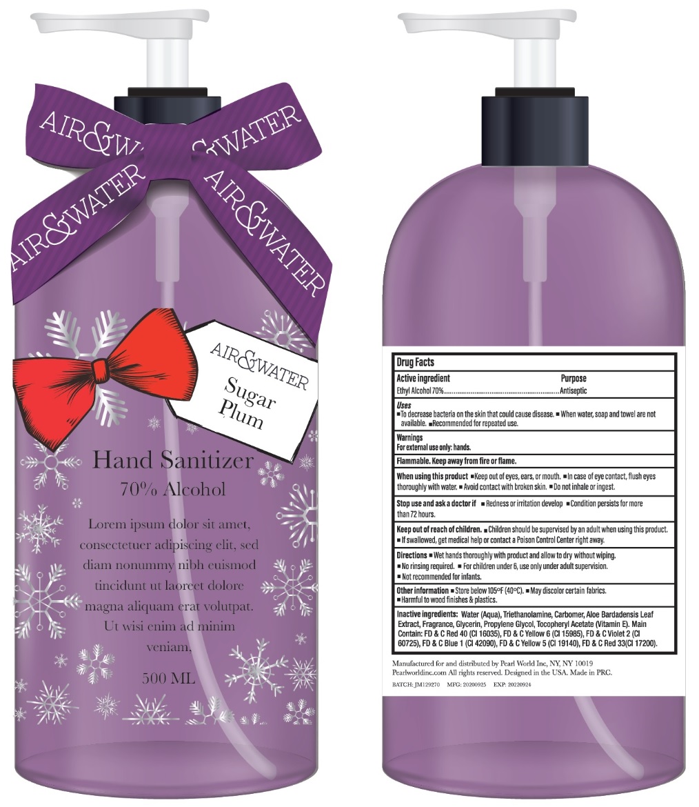 Pill image for Air&water Sugar Plum Hand Sanitizer