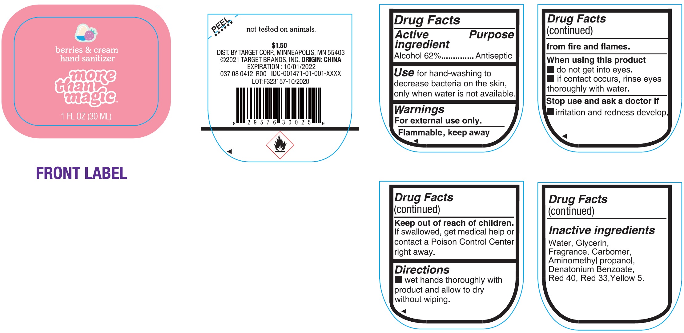 Pill image for Berries & Cream Hand Sanitizer