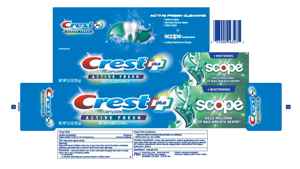Pill image for Crest Complete Plus Active Fresh + Whitening Scope