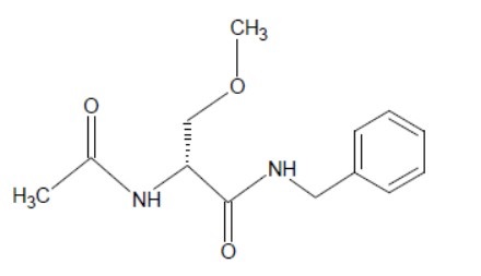 Pill image for These Highlights Do Not Include All The Information Needed To Use Lacosamide Tablets Safely And Effectively. See Full Prescribing Information For Lacosamide Tablets.