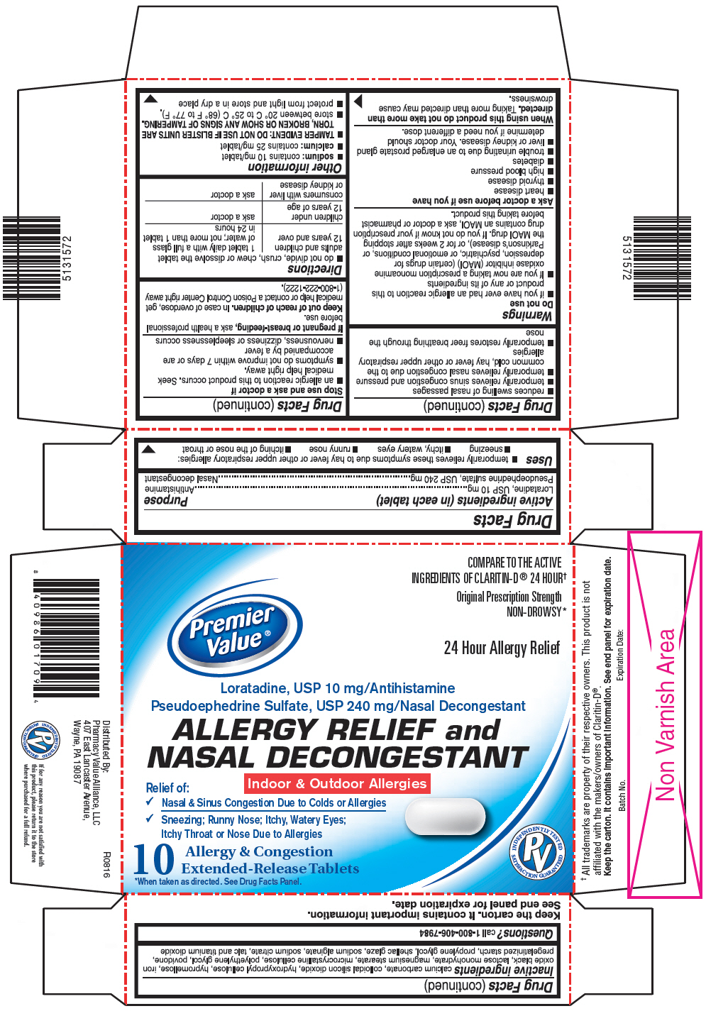 Pill image for Loratadine And Pseudoephedrine Sulfate