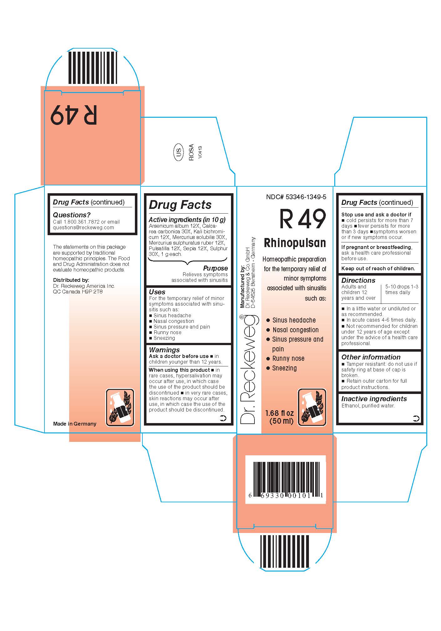 Pill image for Dr. Reckeweg R49 Rhinopulsan