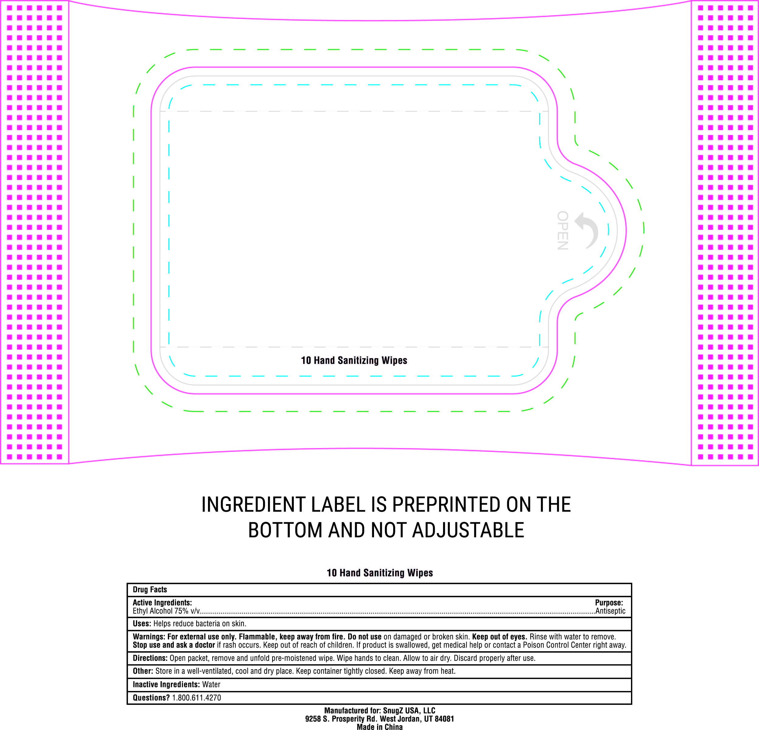 Pill image for Hand Sanitizing Wipes
