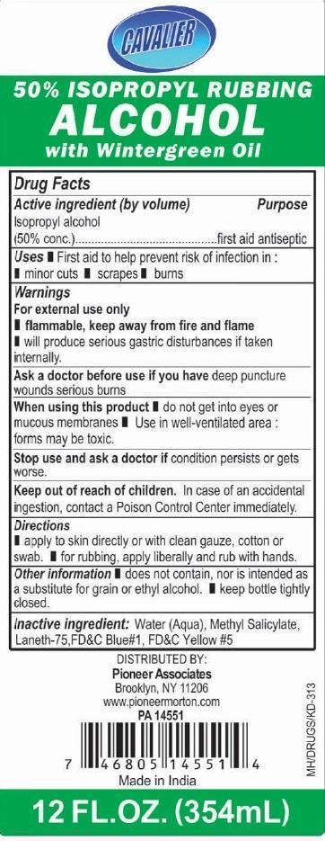 Pill image for Cavalier Isopropyl Rubbing Alcohol 50% With Wintergreen Oil