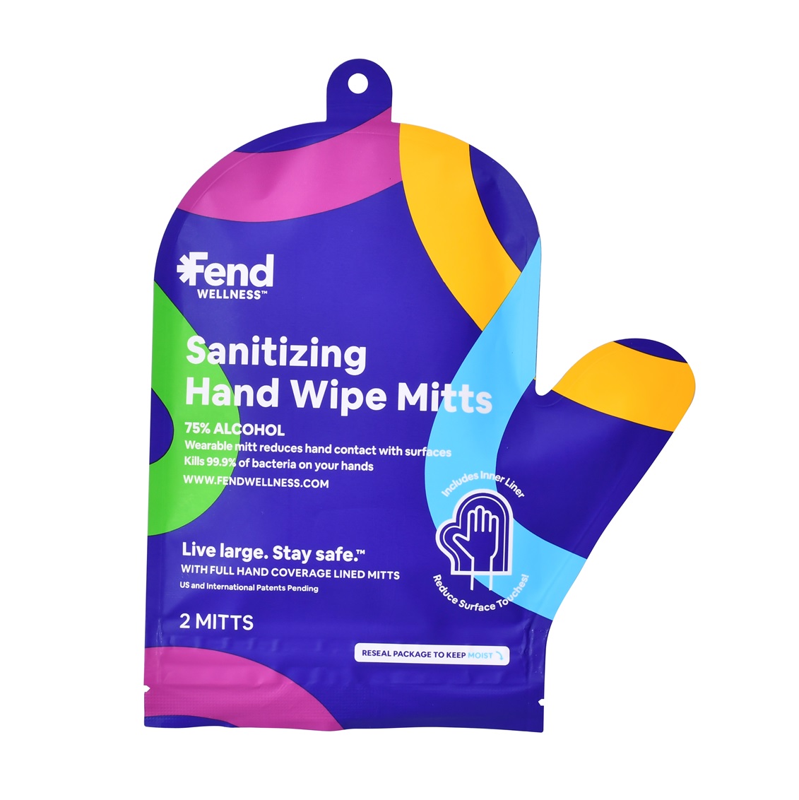 Pill image for Sanitizing Hand Wipe Mitts