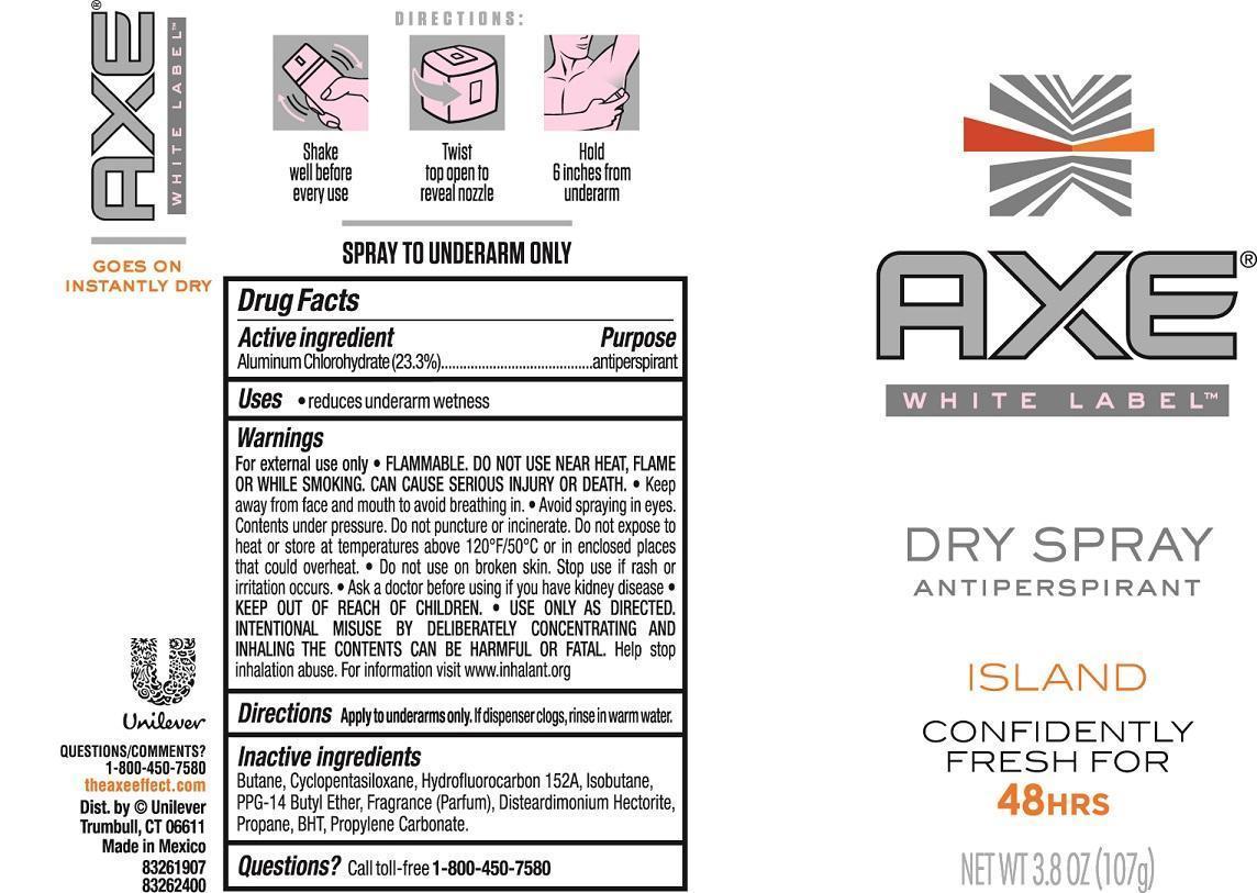 Pill image for Axe Island Dry Spray Antiperspirant