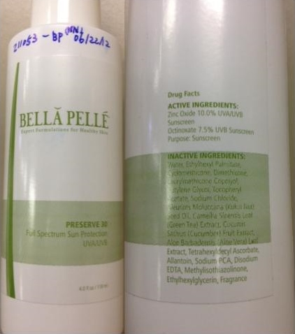 Pill image for Belle Pelle Spf 30