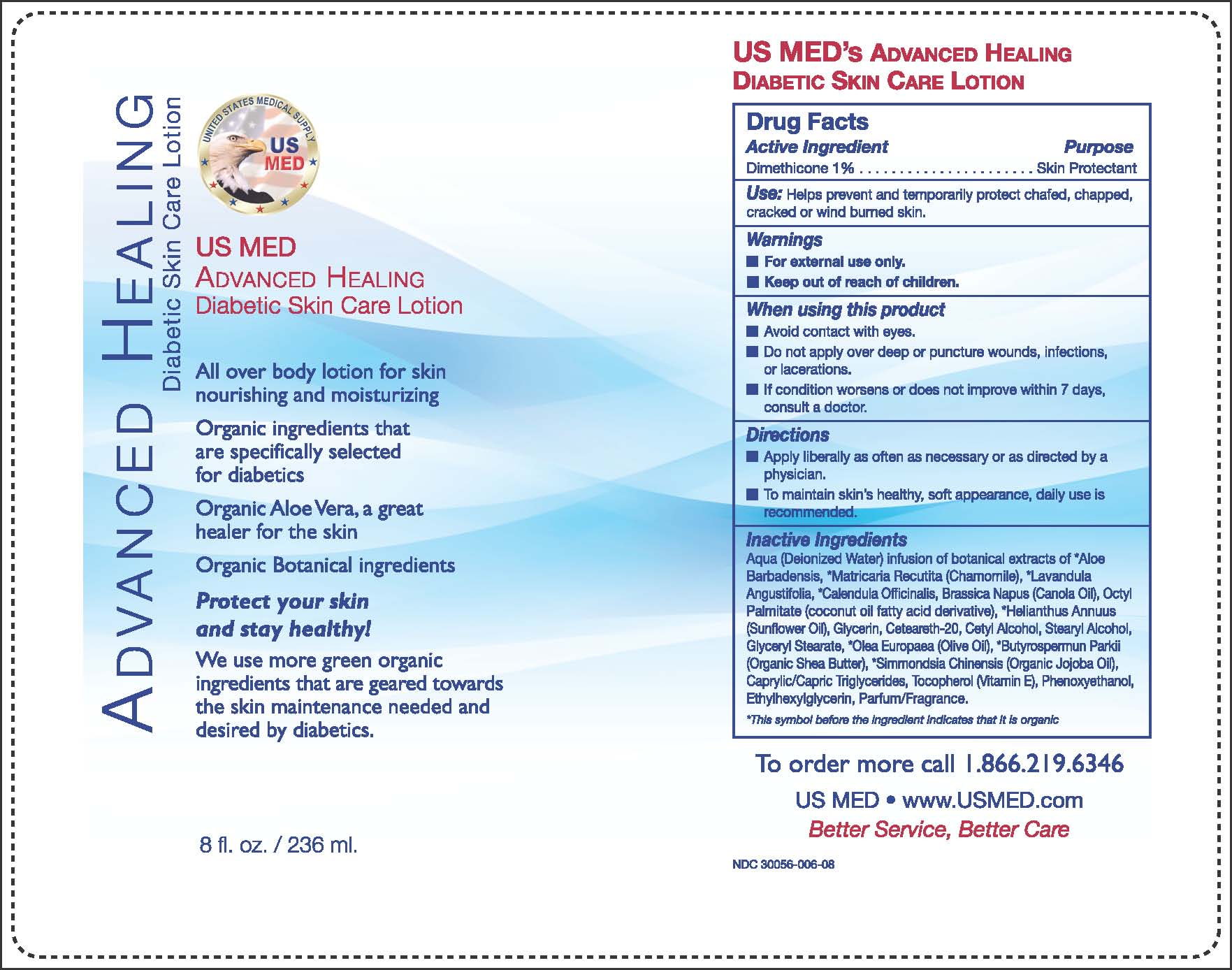 Pill image for Advanced Healing Diabetic Skin Care Lotion