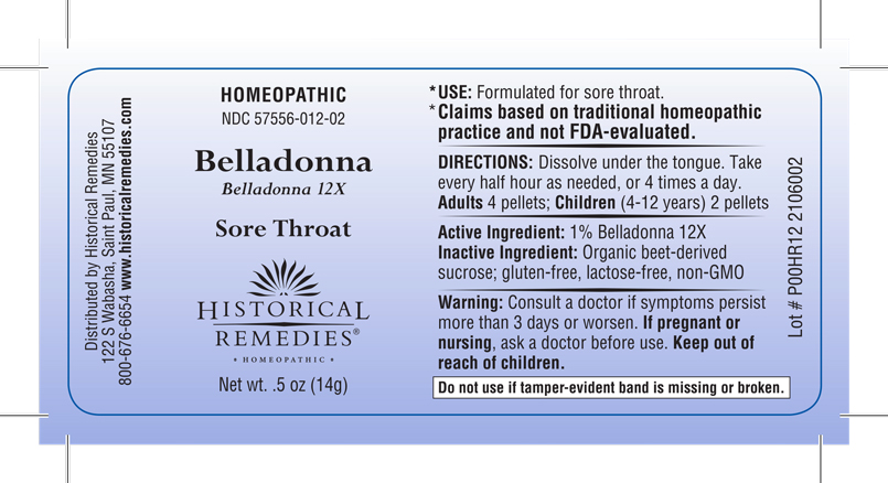 Pill image for Belladonna 012p