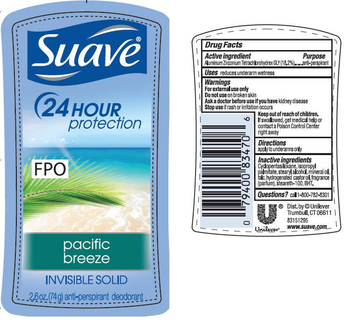 Pill image for Suave Is Pacific Breeze Antiperspirant Deodorant