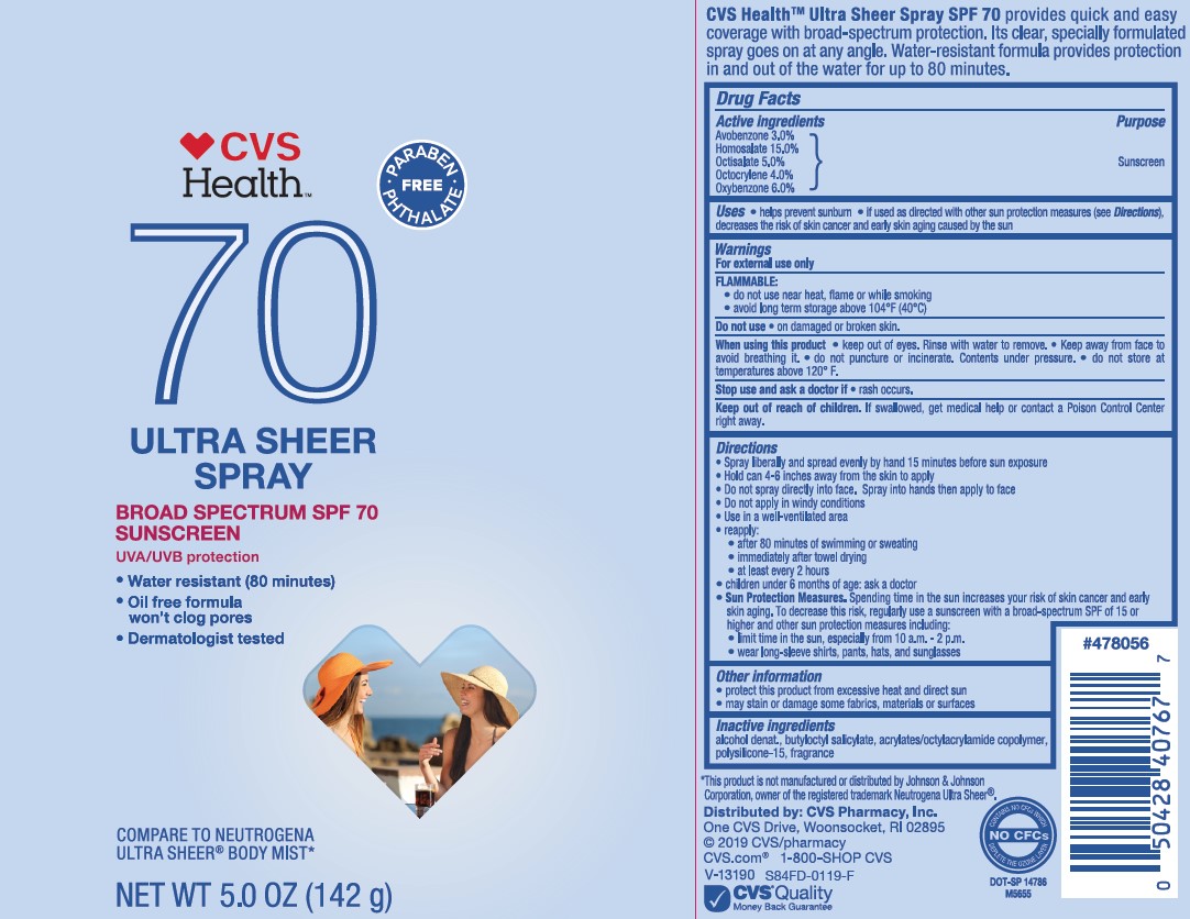 Pill image for Cvs Health Ultra Sheer Spray Broad Spectrum Spf 70