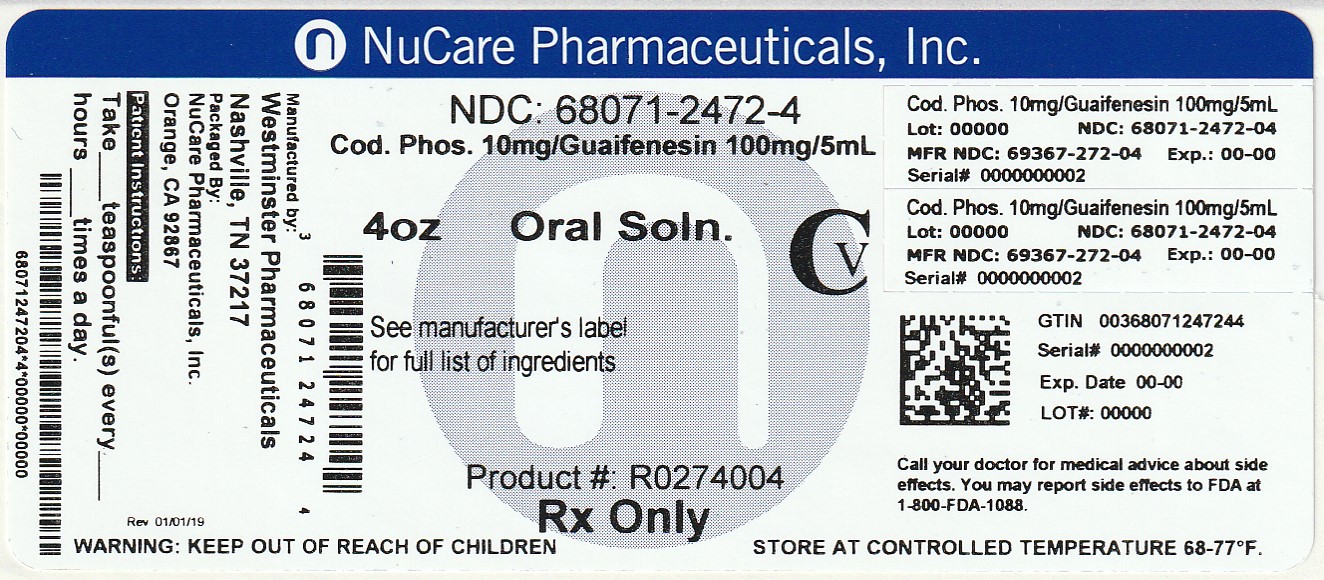 Pill image for Codeine-guaifenesin