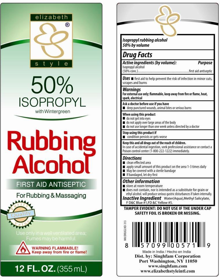 Pill image for Isopropyl Rubbing Alcohol 50% With Wintergreen