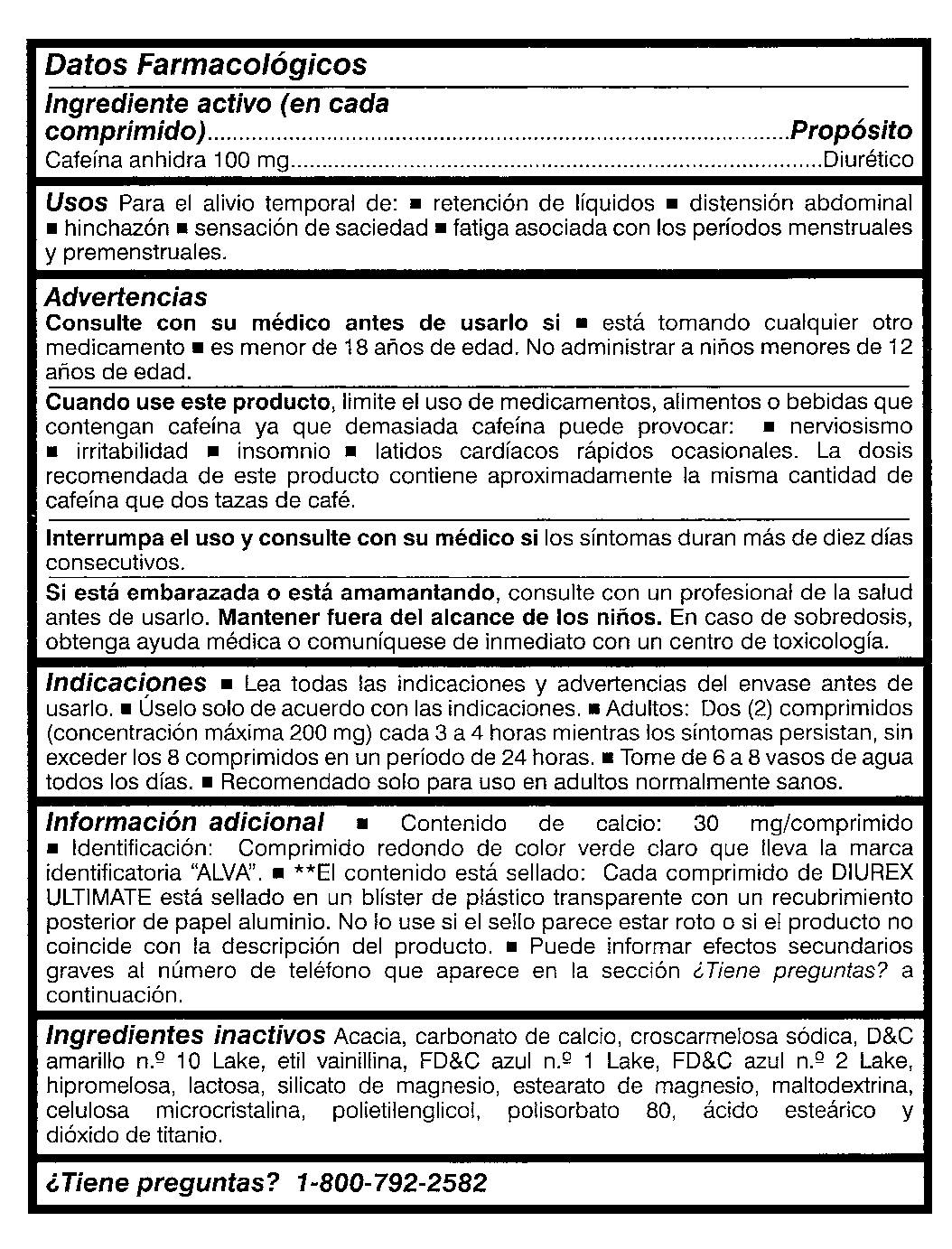 Pill image for Diurex Ultimate