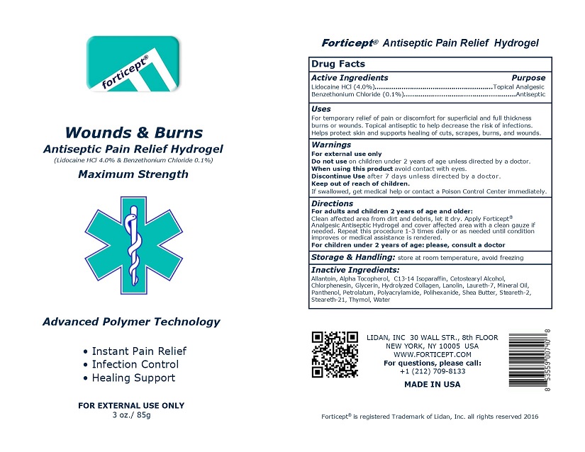 Pill image for Forticept Wounds And Burns Hydrogel