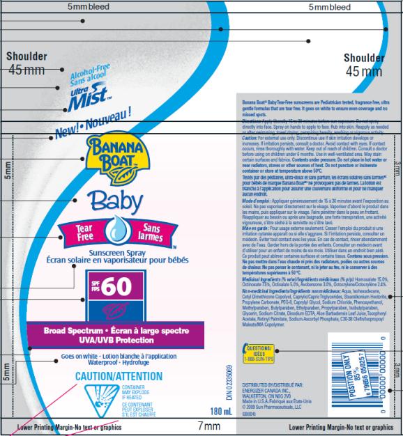 Pill image for Banana Boat Baby Tear Free Sunscreen Spray Spf 60