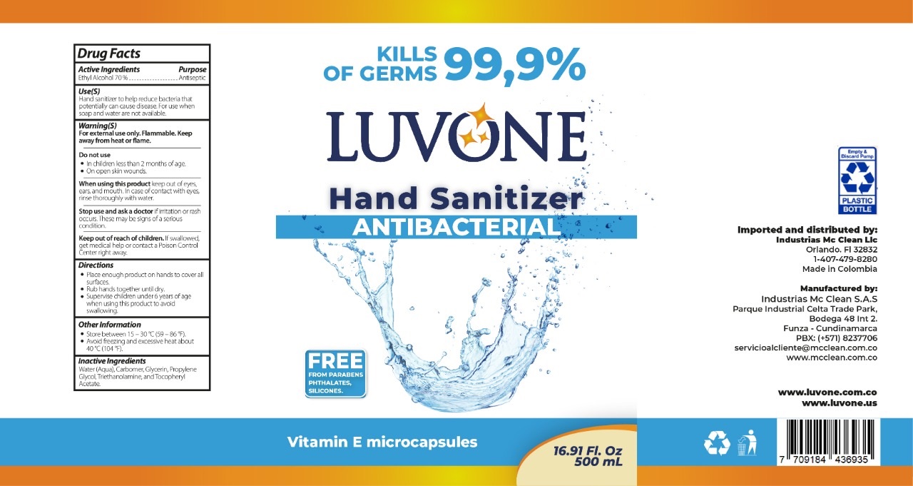 Pill image for Luvone Liquid Hand Sanitizer