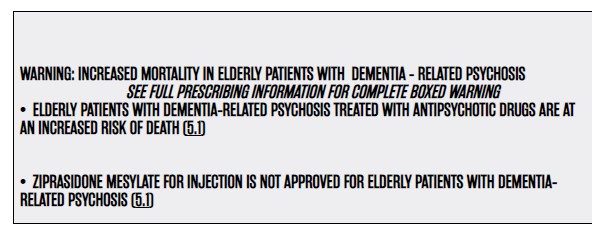 Pill image for Ziprasidone Mesylate For Injection, 20mg/ml