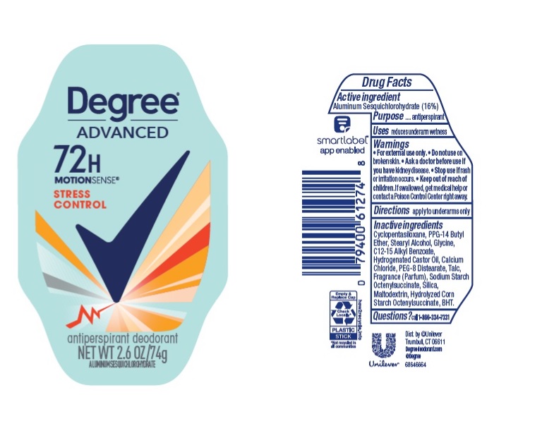 Pill image for Degree Advanced Stress Control 72h Antiperspirant Deodorant