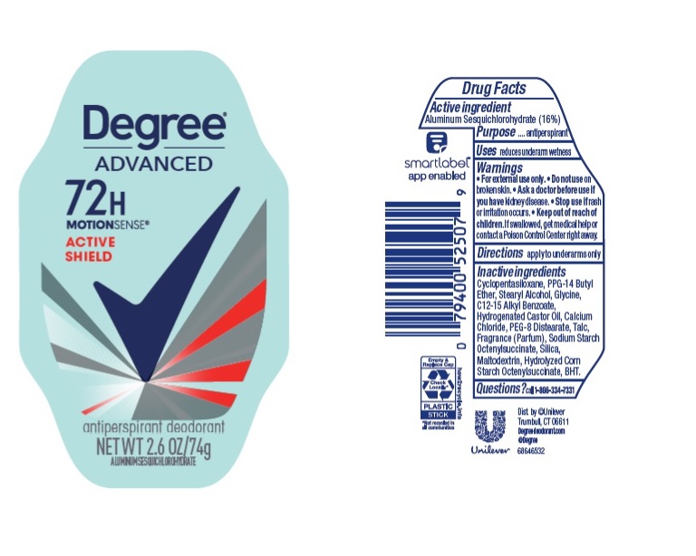 Pill image for Degree Advanced Active Shield 72h Antiperspirant Deodorant