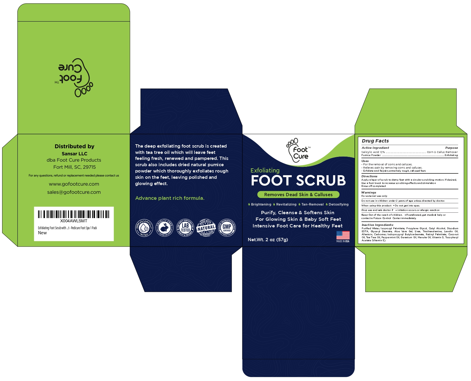 Pill image for Foot Scrub- salicylic Acid corn And Callus Remover