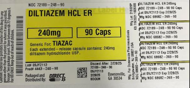 Pill image for Diltiazem Hydrochloride Extended Release