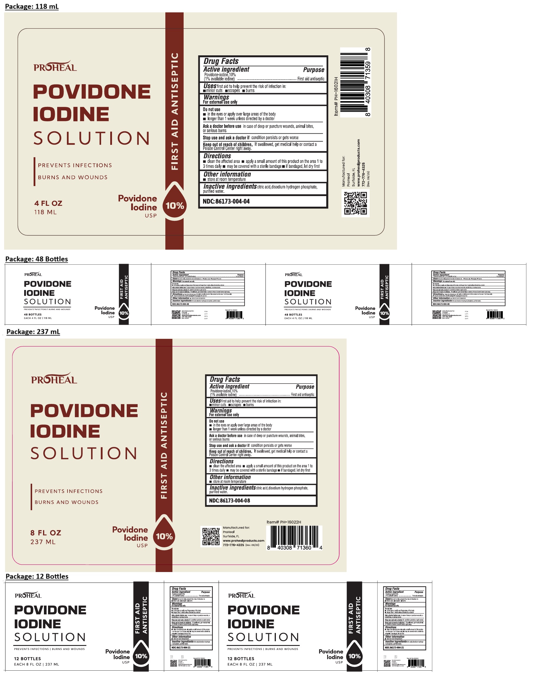 Pill image for Proheal Povidone Iodine Solution