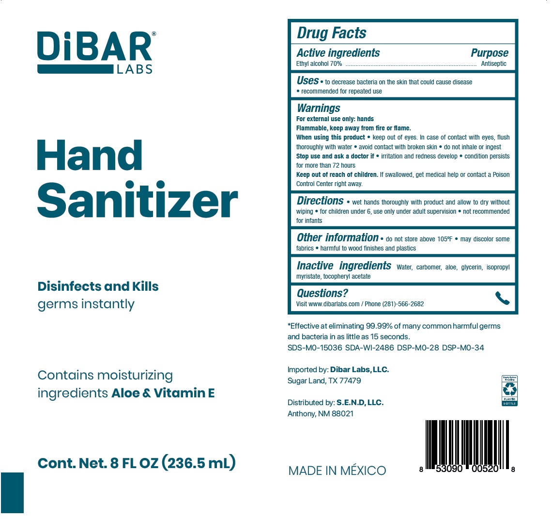 Pill image for Dibar Labs Hand Sanitizer