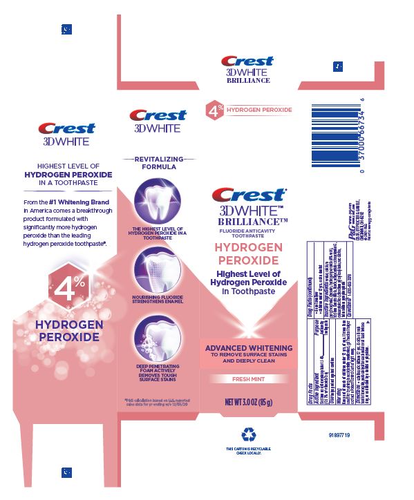 Pill image for Crest 3d White Brilliance Advanced Whitening Fresh Mint