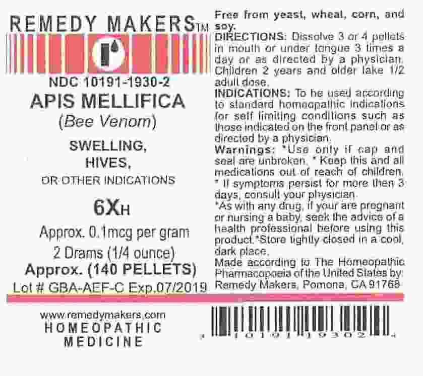 Pill image for Apis Mellifica 6x (bee Venom)