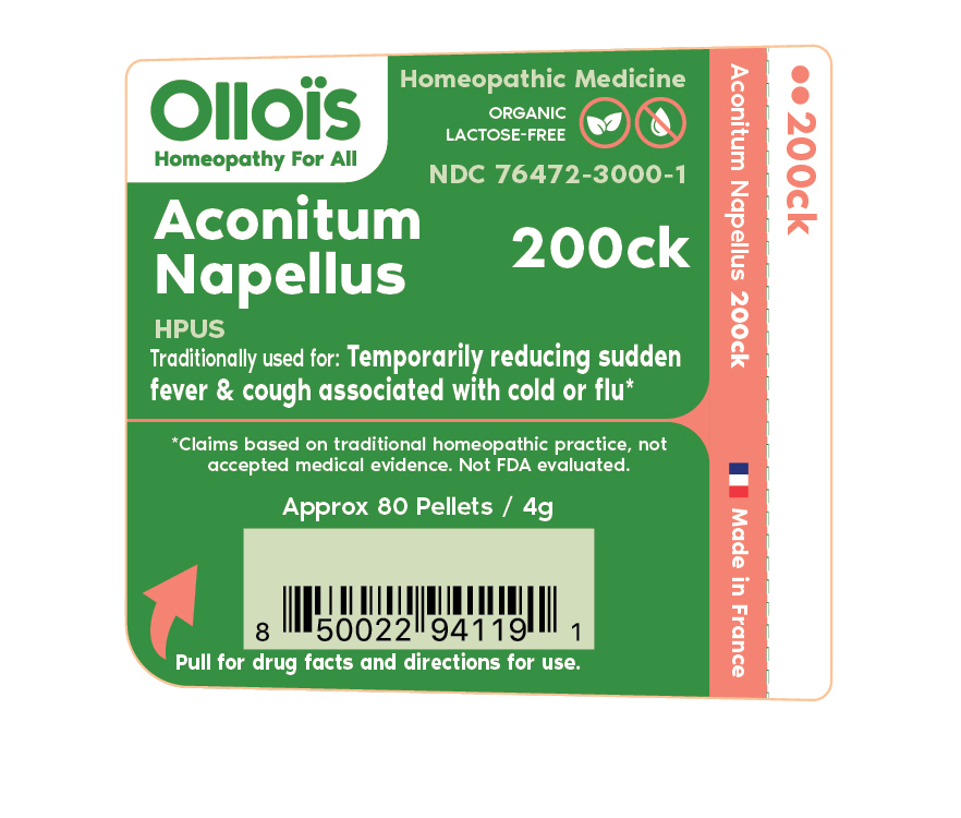 Pill image for Sevene Usa - Aconitum Napellus 200ck (76472-3000)