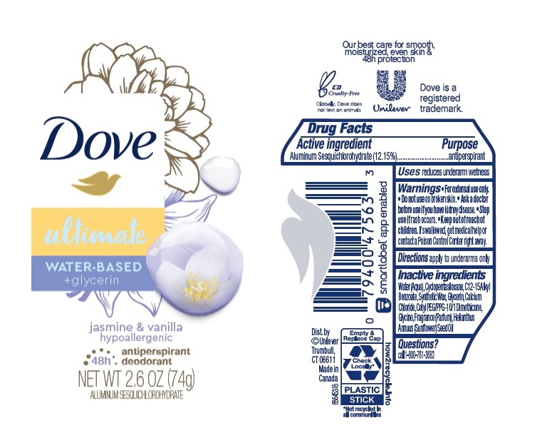 Pill image for Dove Ultimate Jasmine & Vanilla 48h Antiperspirant Deodorant