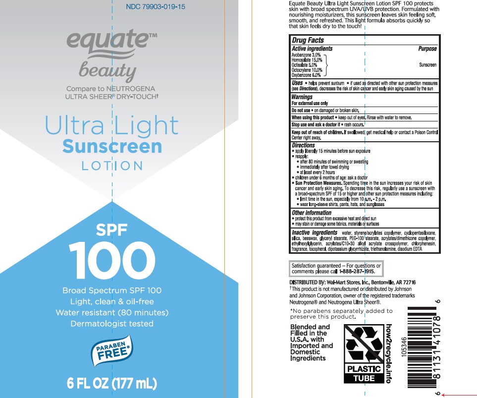 Pill image for Walmart Equate Beauty Ultra Light Sunscreen Lotion Spf 100