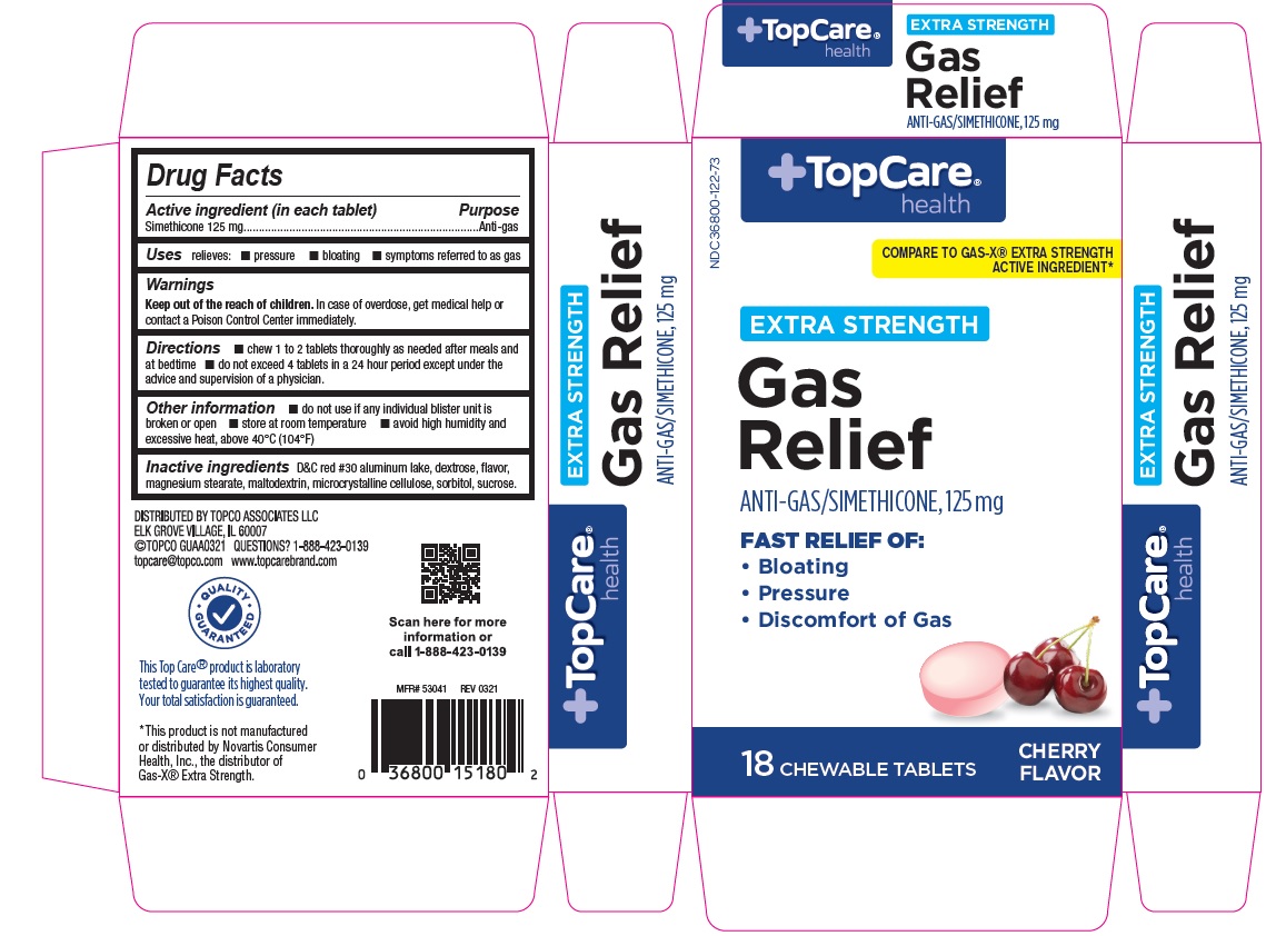 Pill image for Topco Extra Strength Gas Relief Tablets