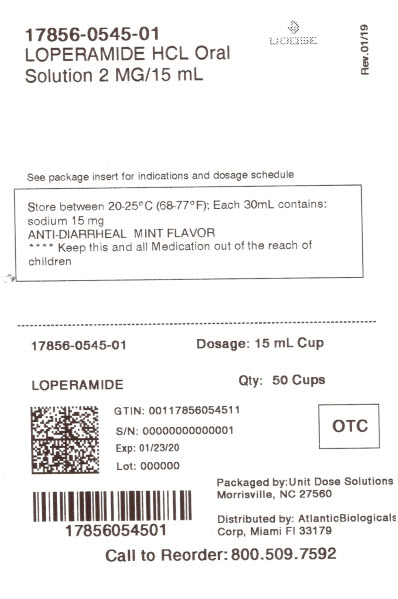 Pill image for Amerisource Bergen Loperamide Hydrochloride Oral Solution, 1 Mg Per 7.5 Ml Drug Facts