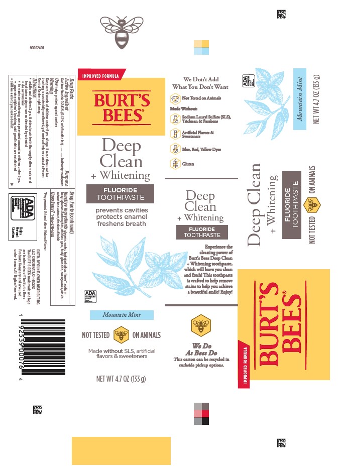 Pill image for Burt's Bees Deep Clean + Whitening