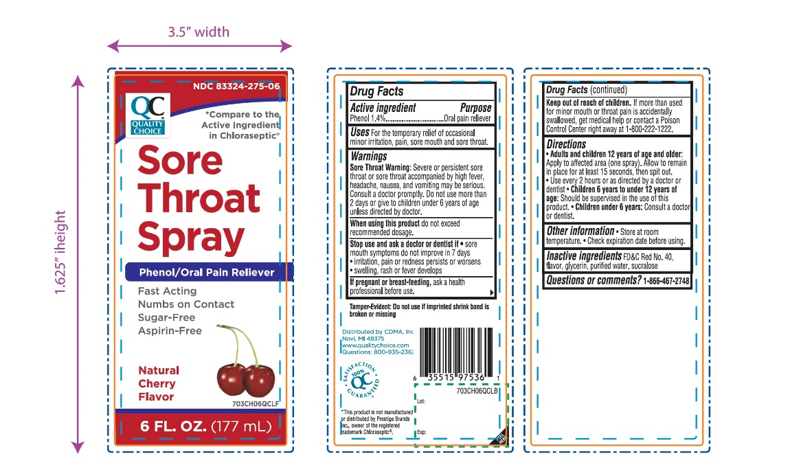 Pill image for Quality Choice Sore Throat Spray