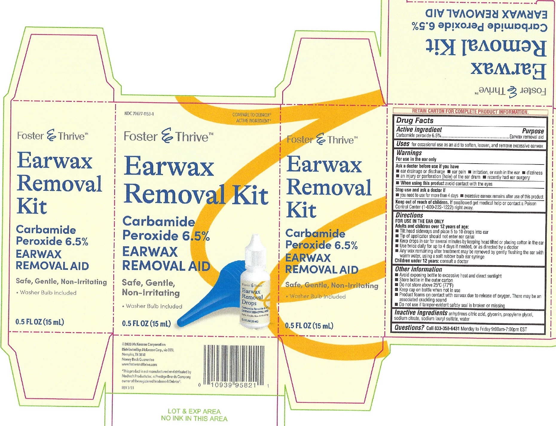 Pill image for Foster & Thrive Earwax Removal Kit Ear Wax Drops