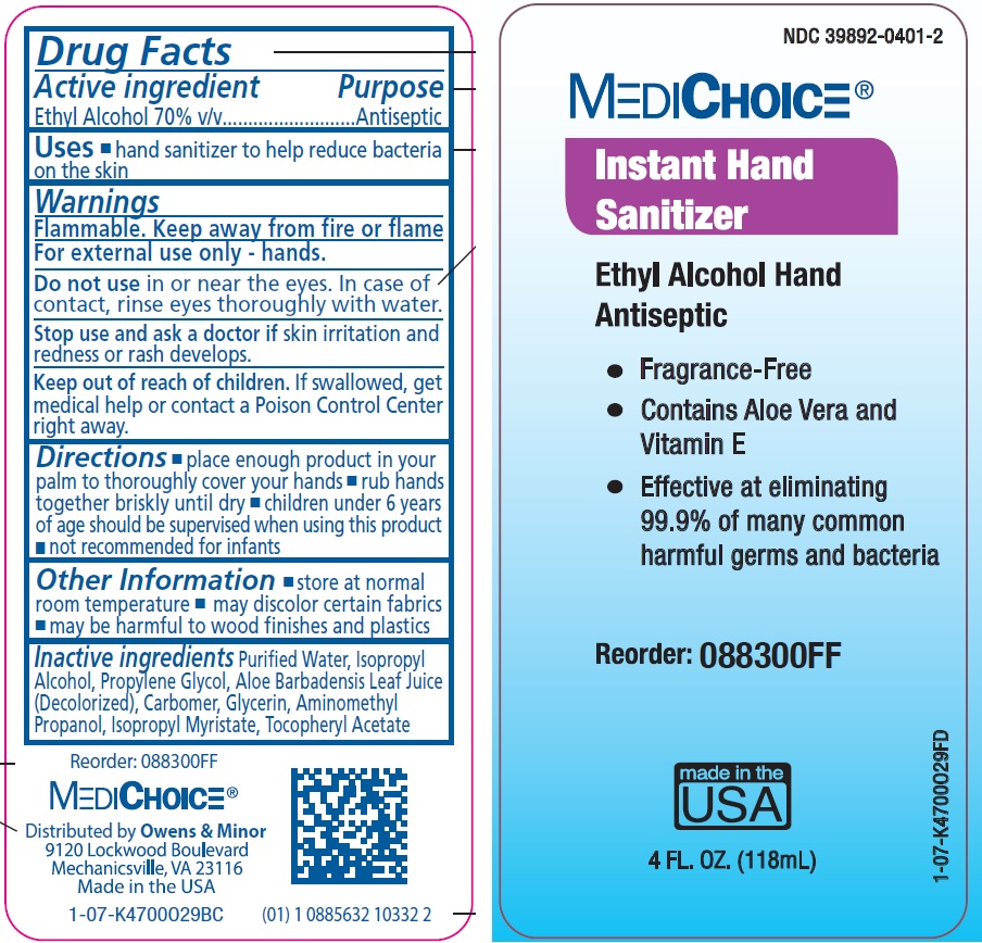 Pill image for Medichoice Instant Hand Sanitizer (fragrance Free)