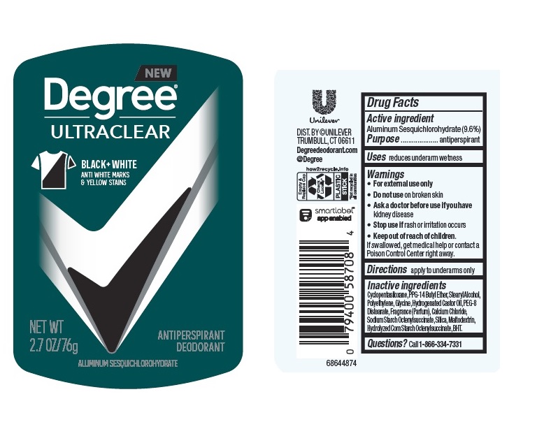 Pill image for Degree Ultraclear Black + White Antiperspirant Deodorant